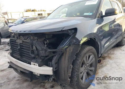 2021 Ford Explorer Xlt из США, поврежденный, VIN 1FMSK8DH6MGC41880